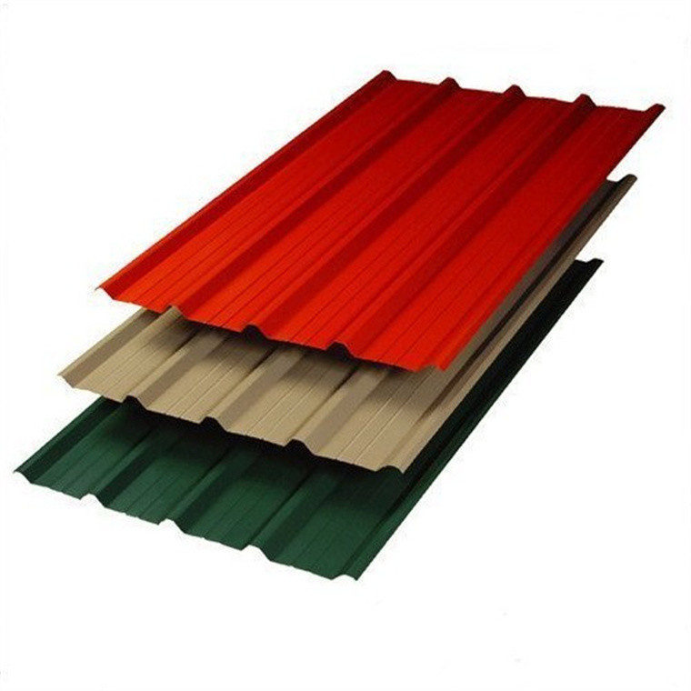 Color Coated Corrugated Roofing Sheet Galvanized Galvalume Zinc Coated